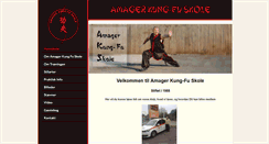 Desktop Screenshot of amagerkungfu.dk